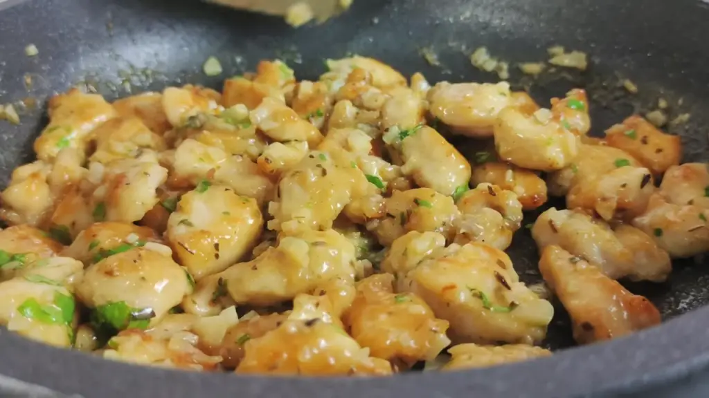 Lemon Garlic Chicken Bites Recipe Quick And Easy