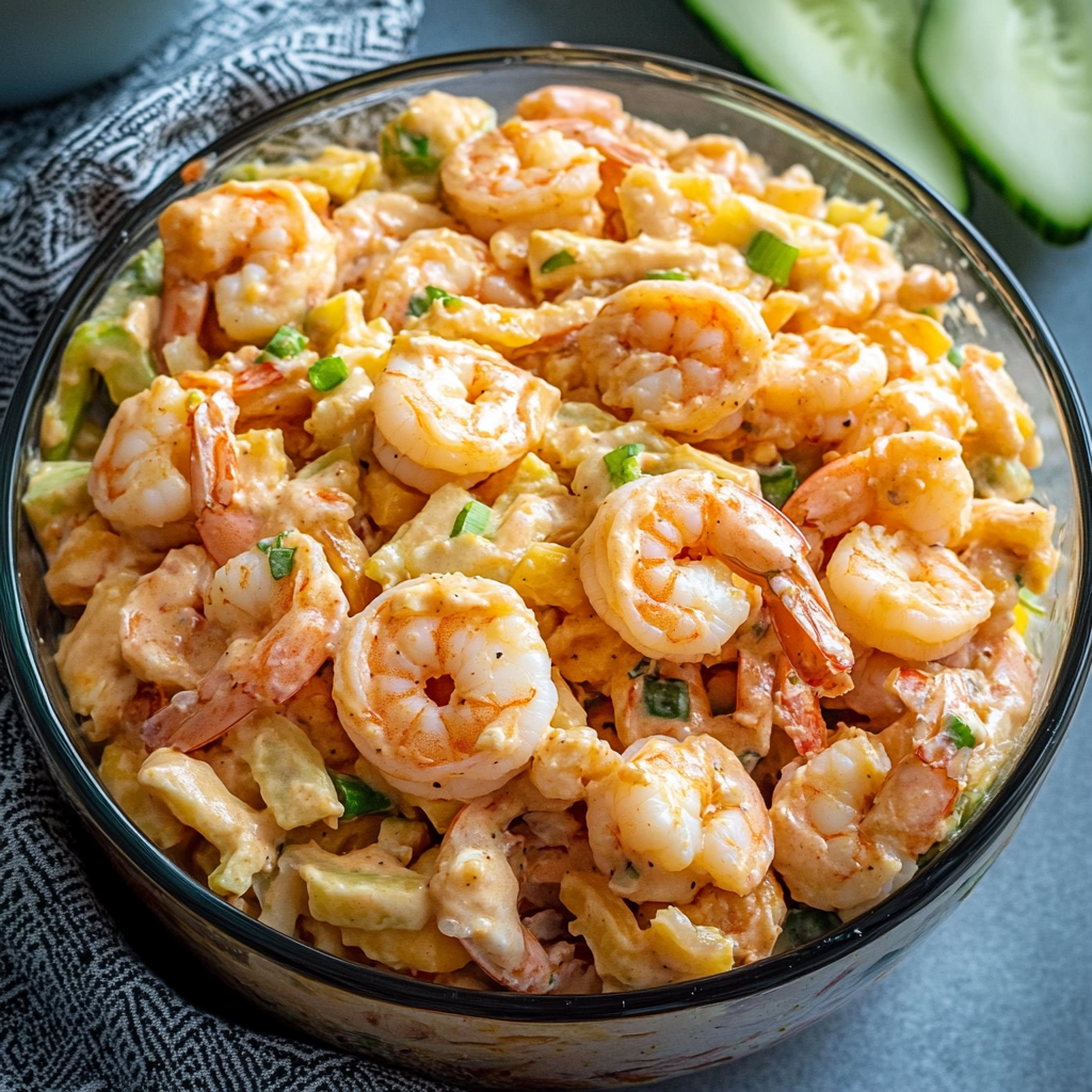 Authentic Hawaiian Shrimp Poke Bowl:
