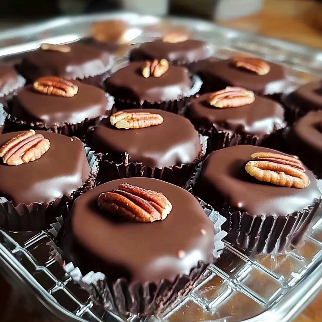 decadent chocolate pecan delights