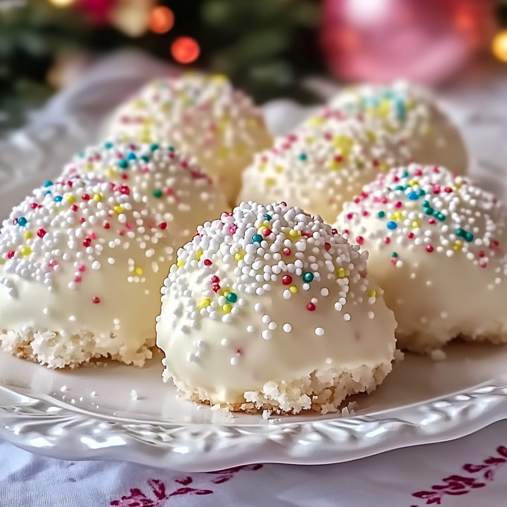 Sweetened Condensed Milk Snowball Cookies