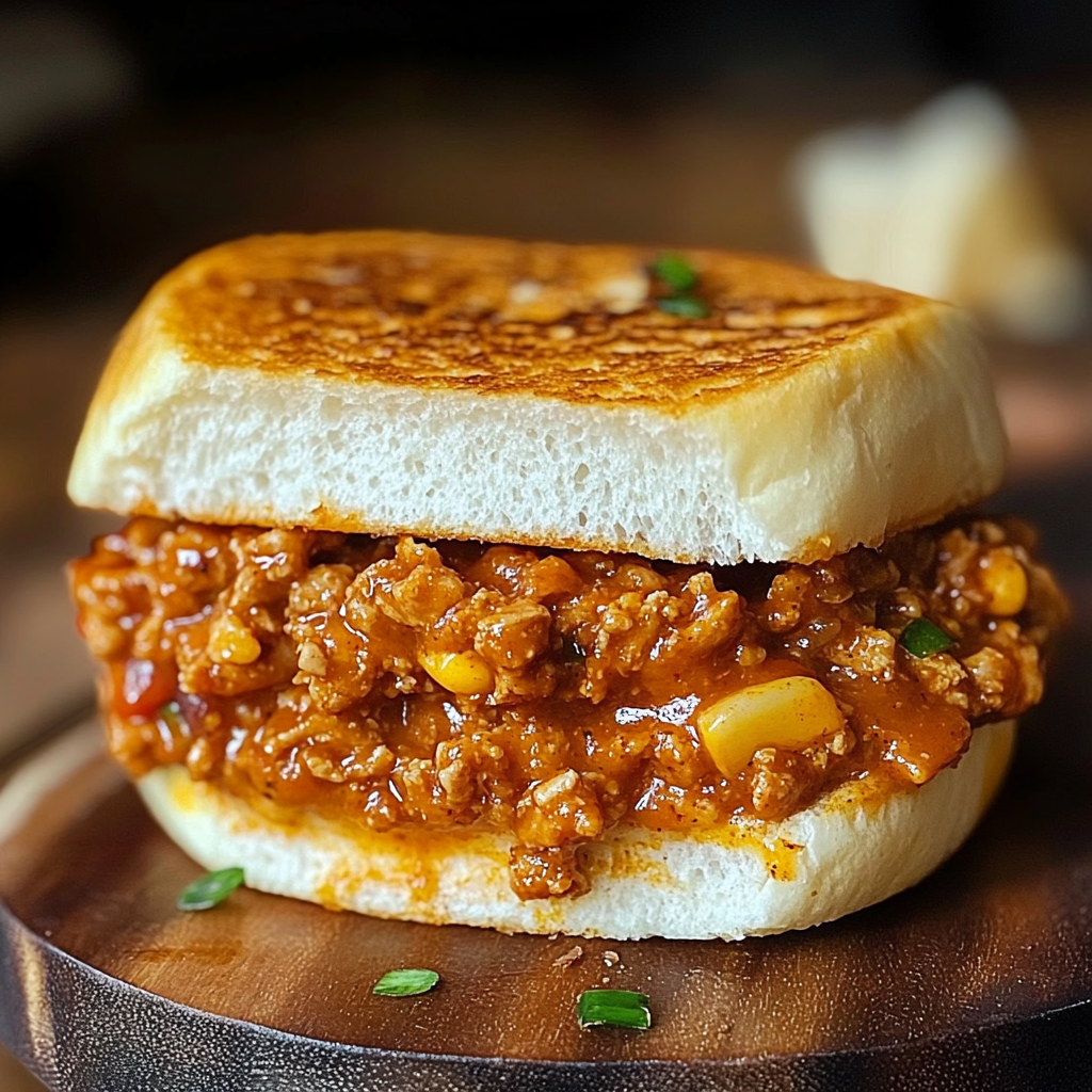 Cajun Chicken Sloppy Joes – Spicy Melt Sandwich Recipe