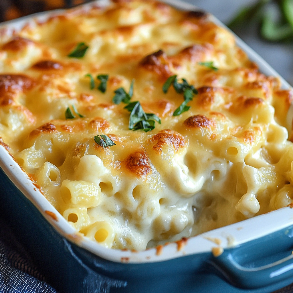 Creamy Alfredo Mac and Cheese