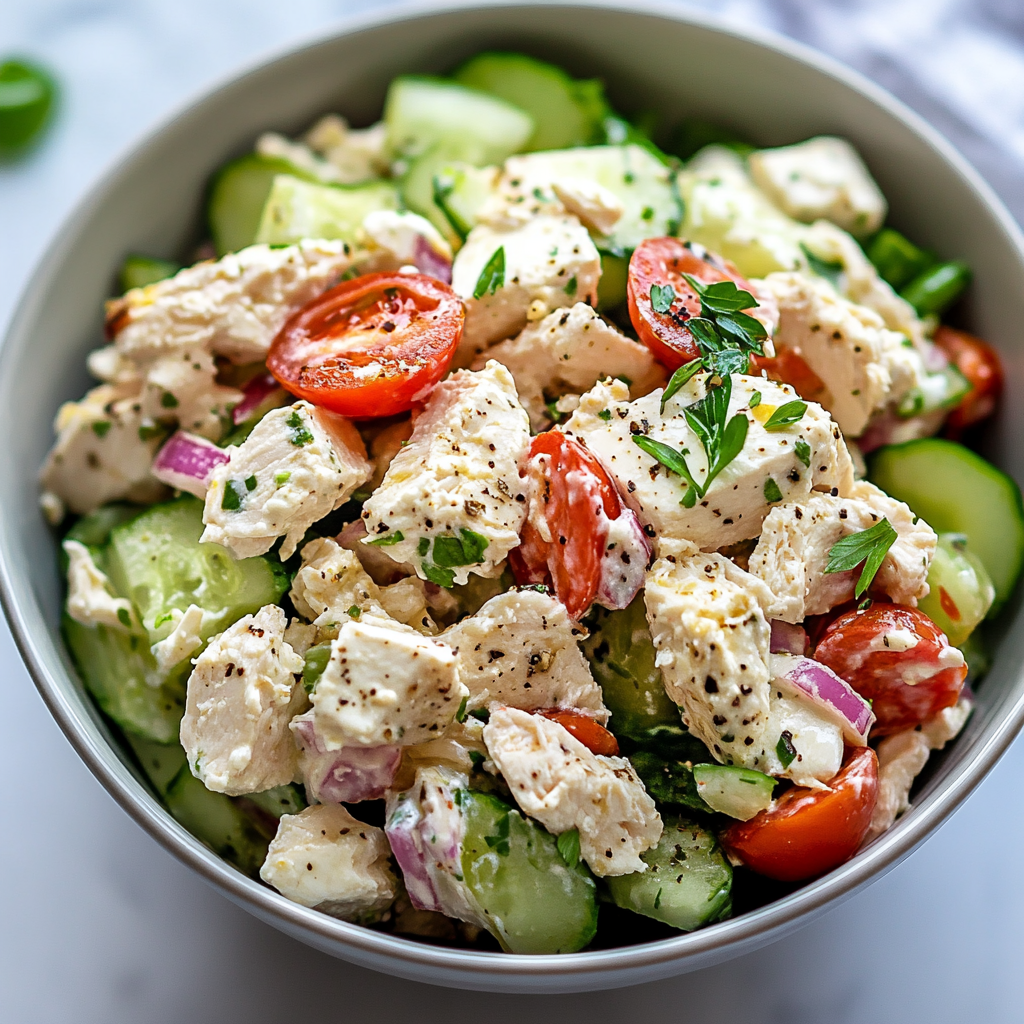 Feta Chicken Salad