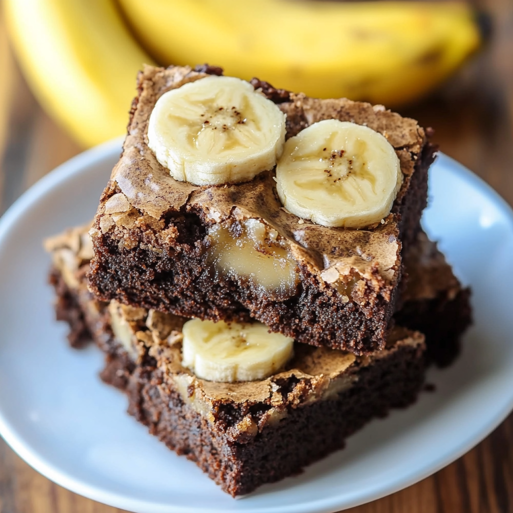 Banana Bread Brownies