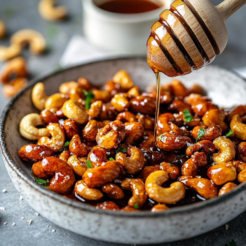 Honey Roasted Cashews Recipe