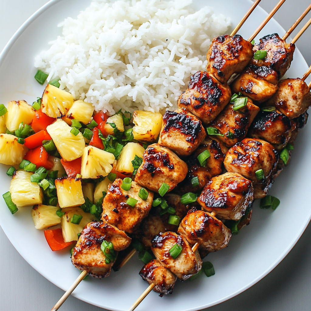Chicken and Pineapple Skewers – Sweet and Savory for Summer