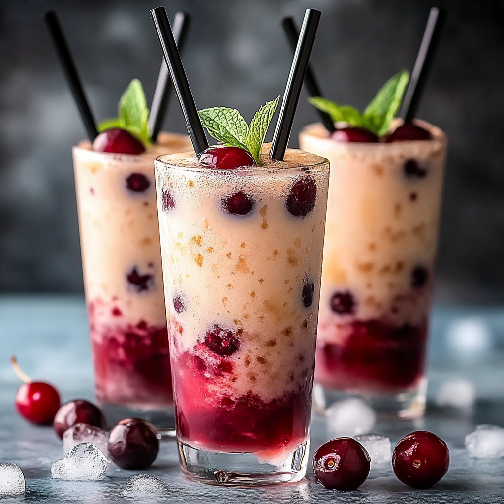 Cherry Earl Grey Milk Tea