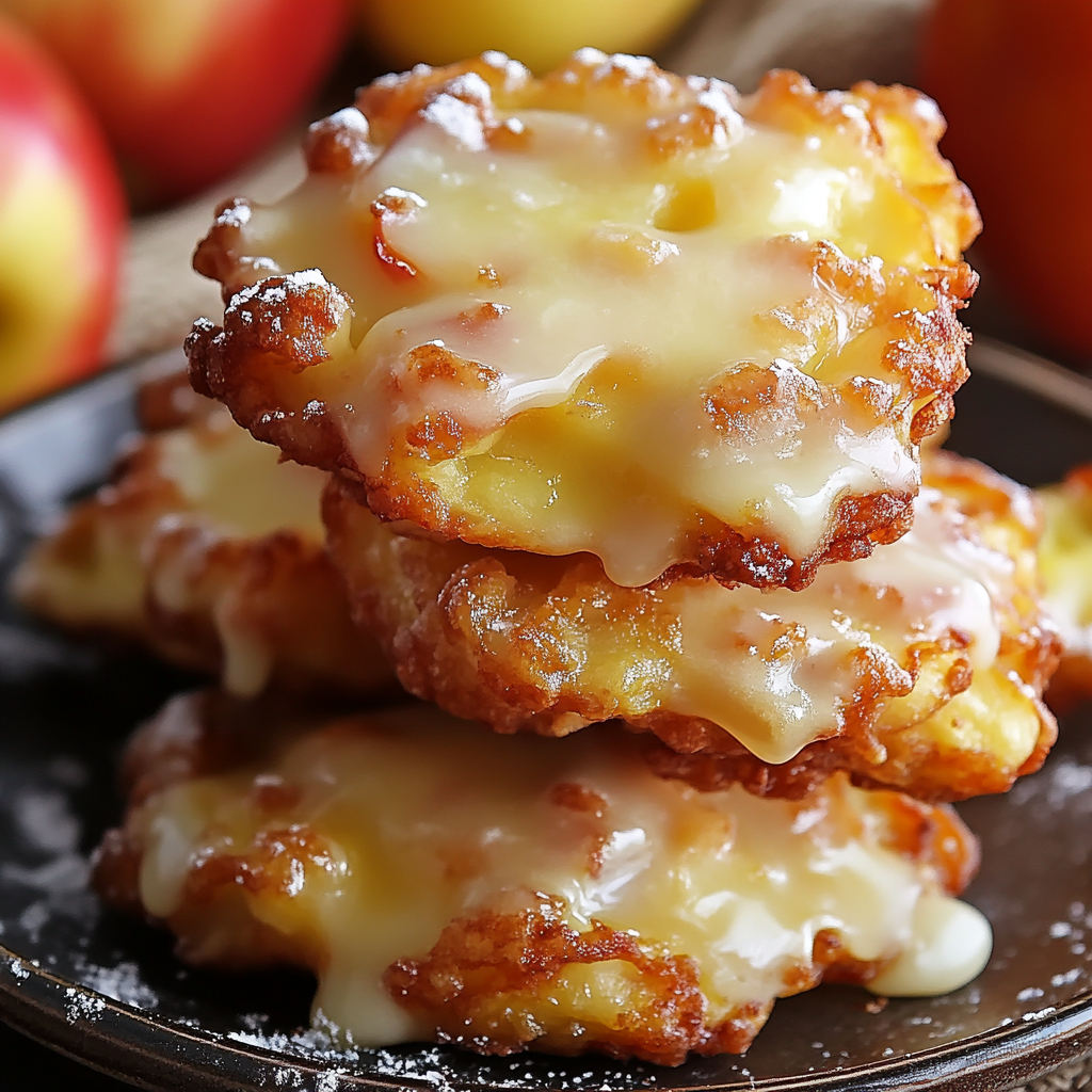 Irresistible Baked Apple Fritters