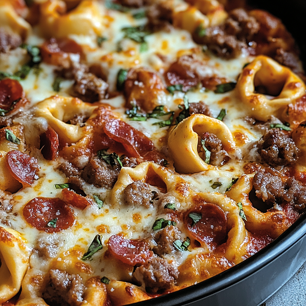 Meat Lovers Pizza Tortellini