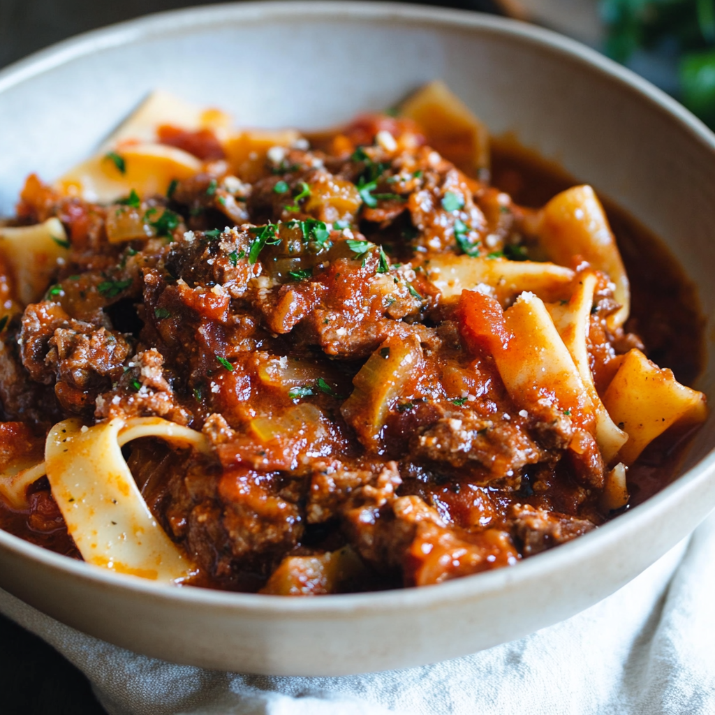 The Best Braised Beef and Pork Ragu