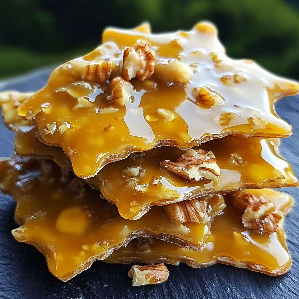 Banana Walnut Brittle