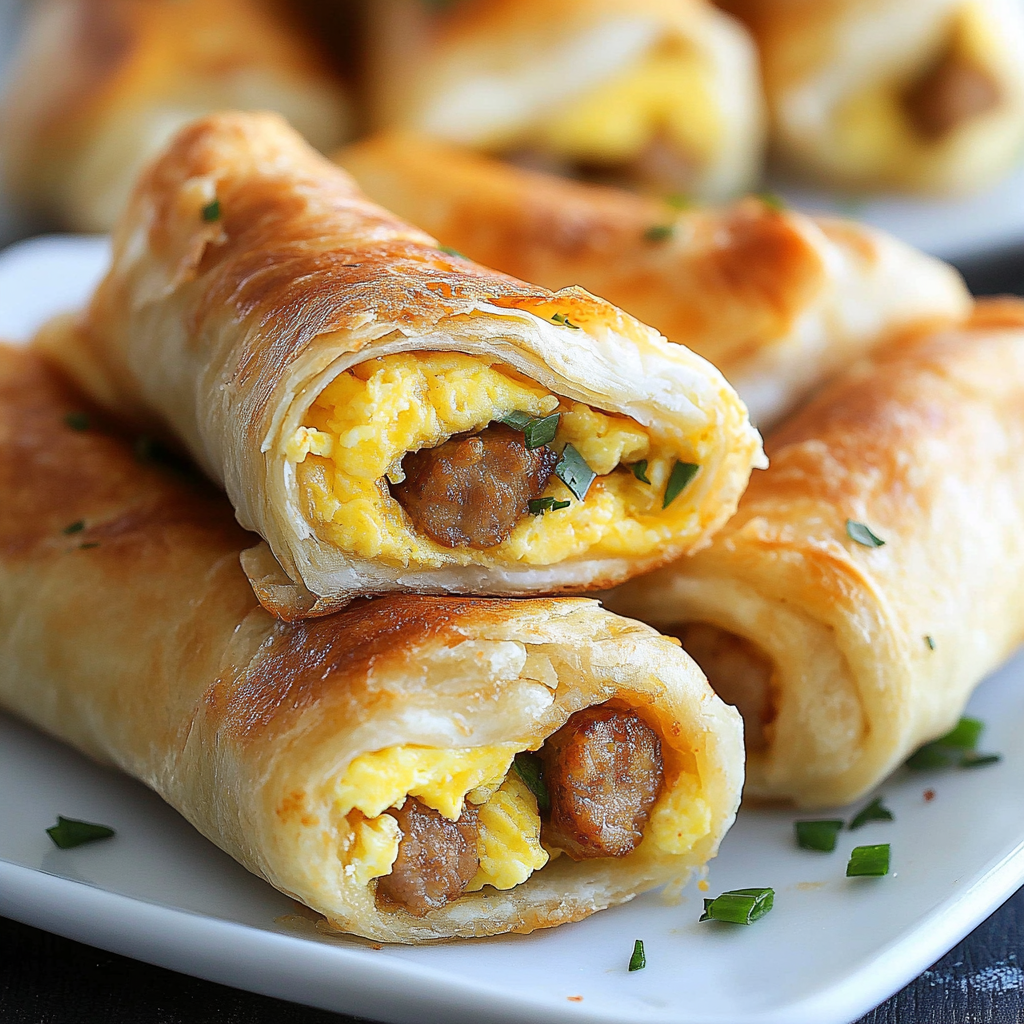 Sausage and Egg Roll Ups: A Hearty and Delicious Breakfast Treat
