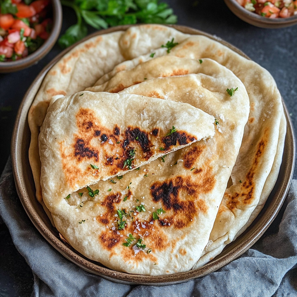 Homemade Pita Bread: