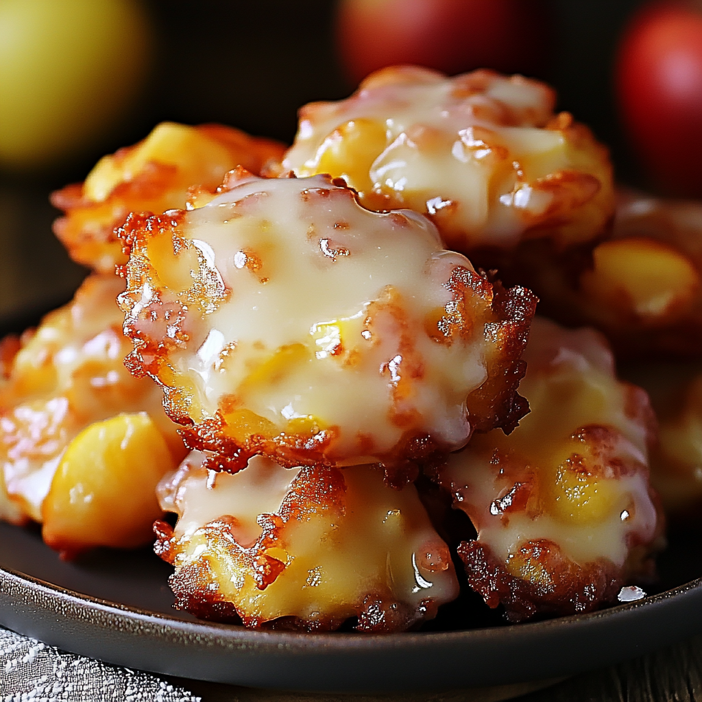 Irresistible Baked Apple Fritters