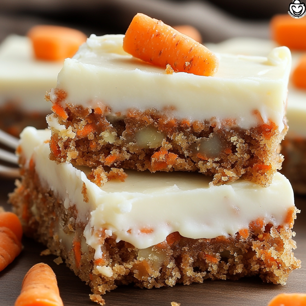 Irresistibly Delicious Carrot Cake Bars