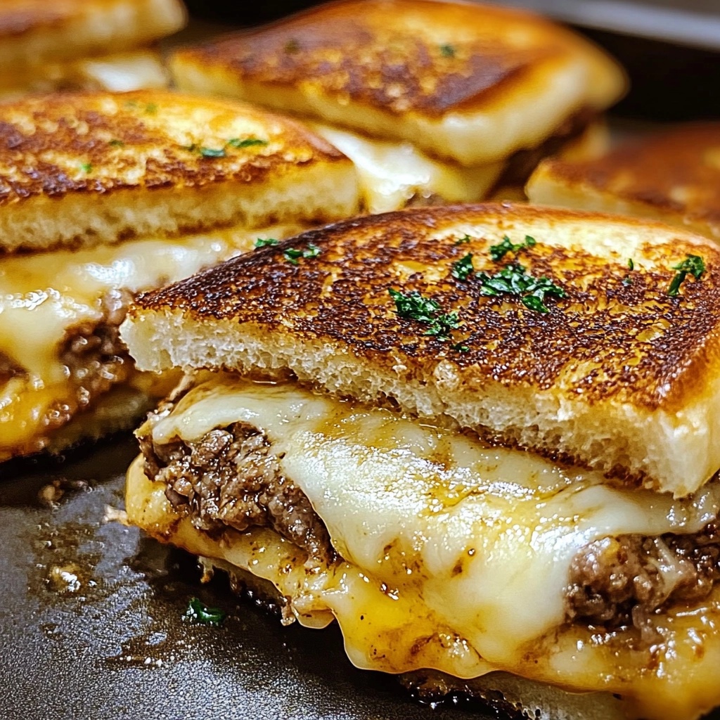 Patty Melts with Secret Sauce