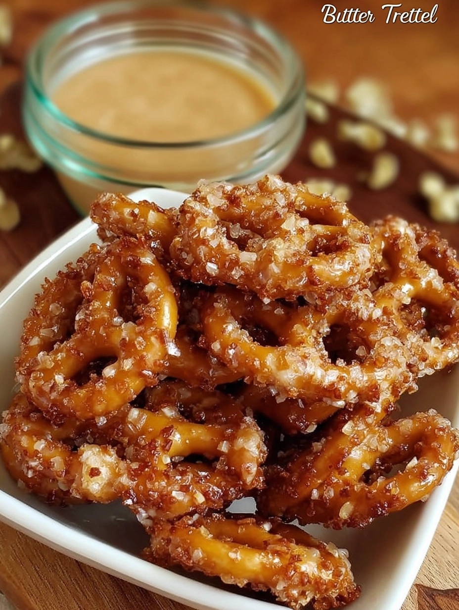 Butter Toffee Pretzels...