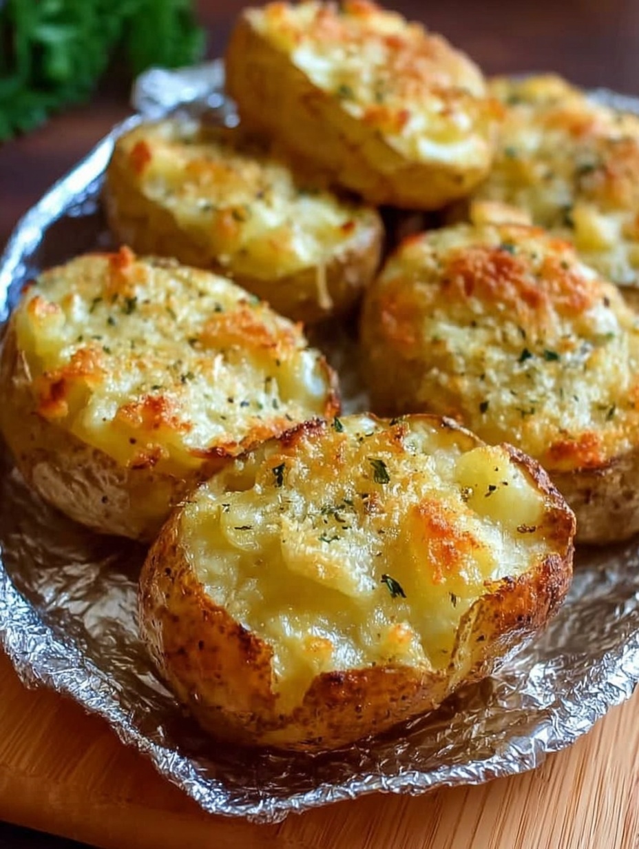 Parmesan Baked Potatoes