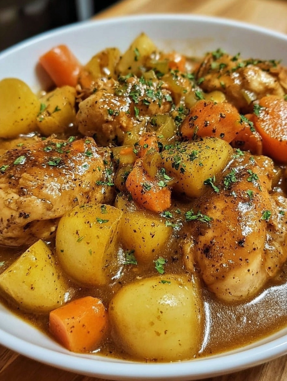 Slow Cooker Chicken Stew