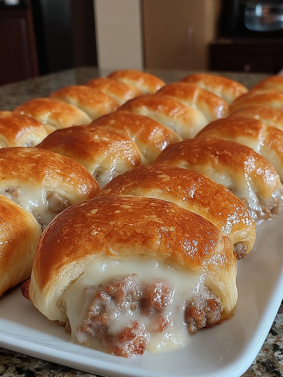 Sausage Cream Cheese Crescents