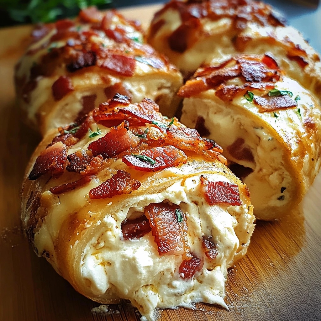 Cream Cheese & Bacon Stuffed