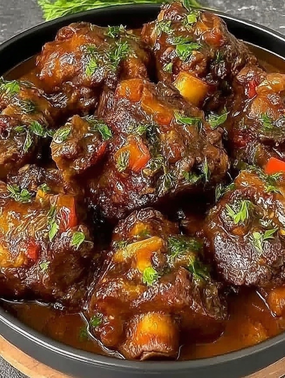 Braised Oxtail Recipe