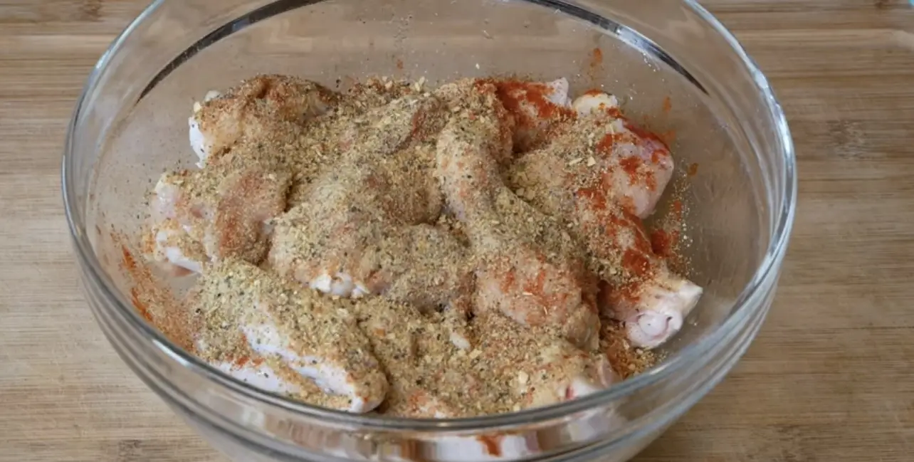 Baked Chicken Wings - Recipe quick and easy