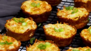 Scrambled Egg Hash Brown Cups – Recipe quick and easy