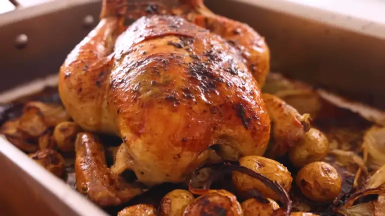 OVEN ROASTED CHICKEN – Recipe quick and easy