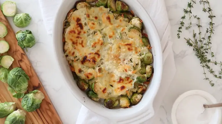 Bacon Brussels Sprouts Gratin – Recipe Quick And Easy