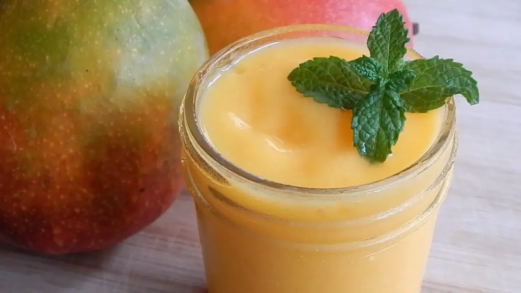 Mango-Pineapple Slushie – Recipe quick and easy