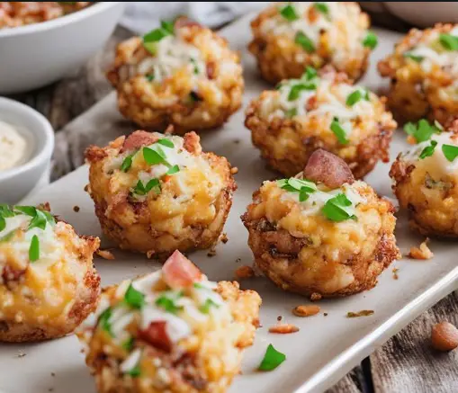 Sausage Hashbrown Bites – Recipe quick and easy