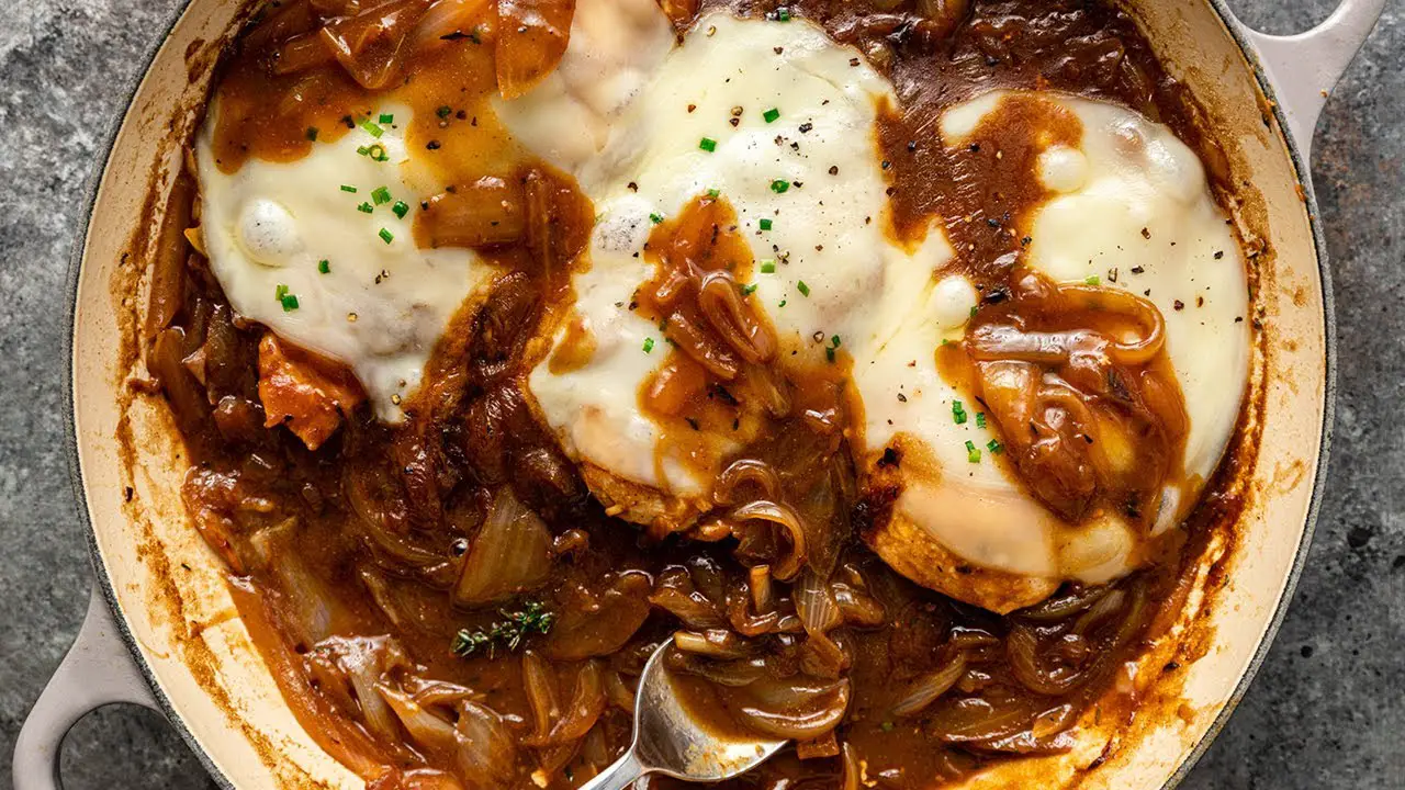 French Onion Chicken Skillet