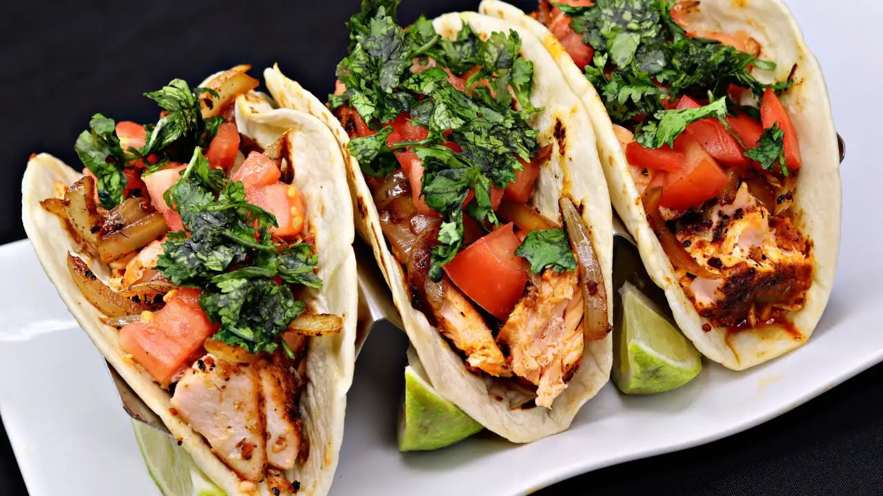 Salmon Tacos