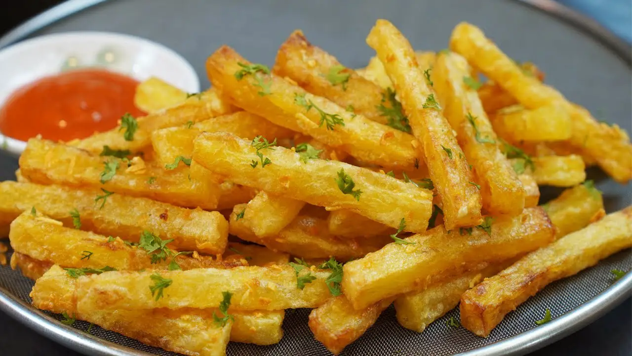 Baked Garlic Parmesan Fries