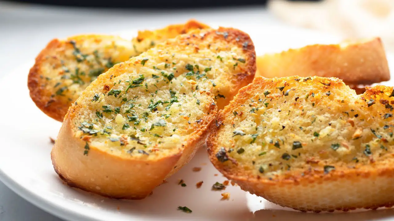 solidified garlic bread