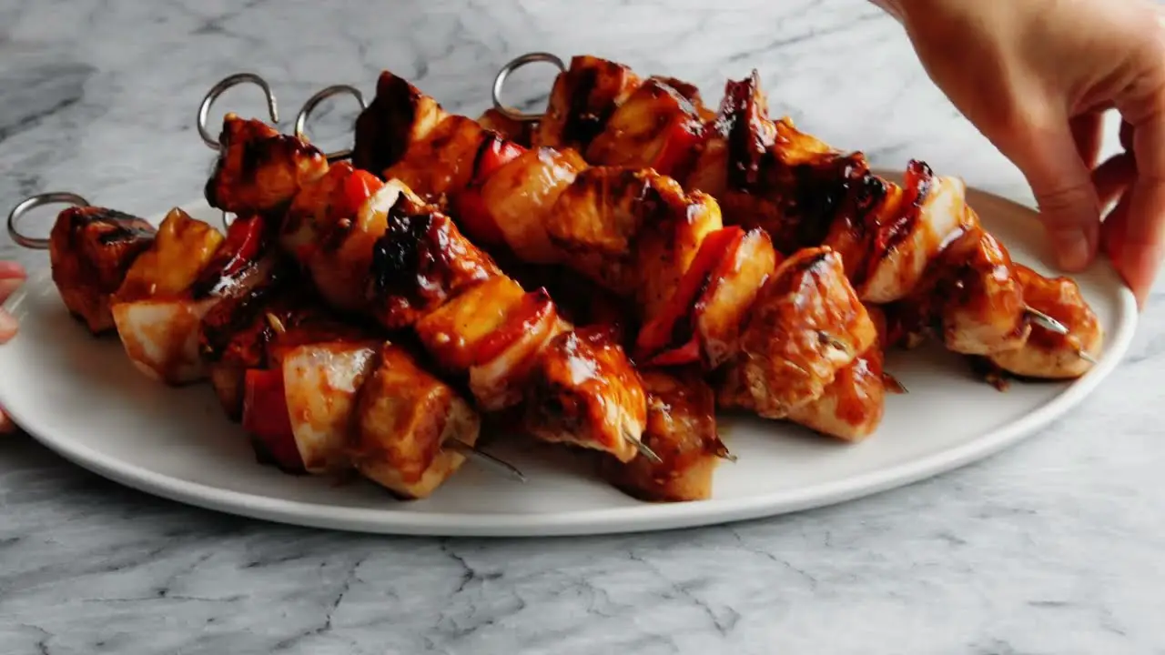PINEAPPLE CHICKEN KABOBS
