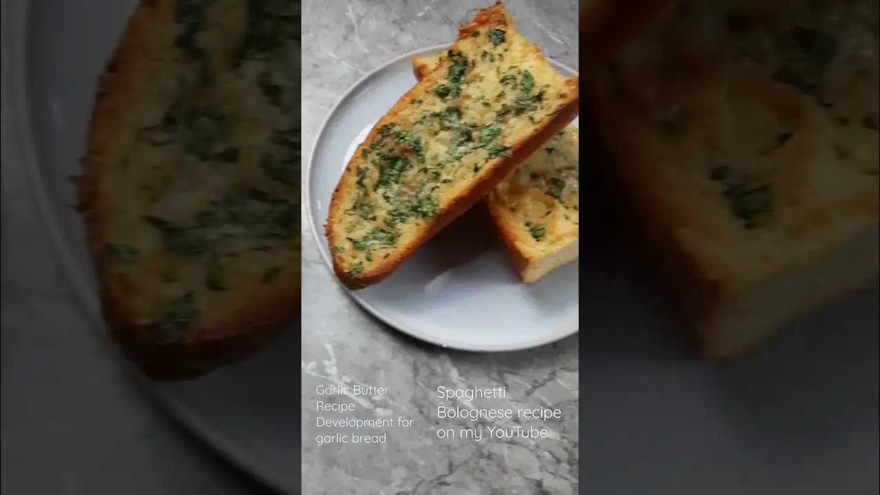 Homemade bolognese and garlic bread