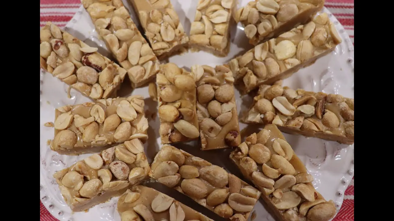 Homemade Payday Candy Bars