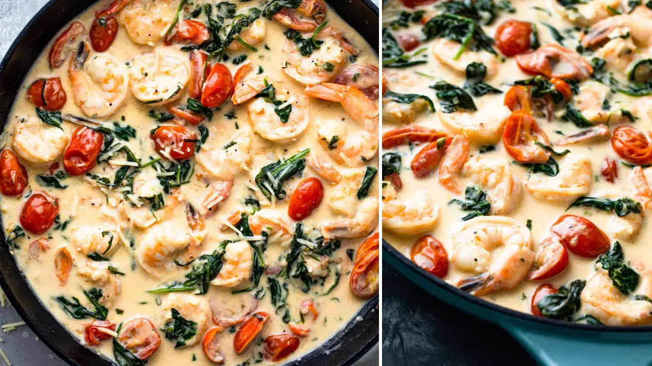 creamy Tuscan shrimp recipe