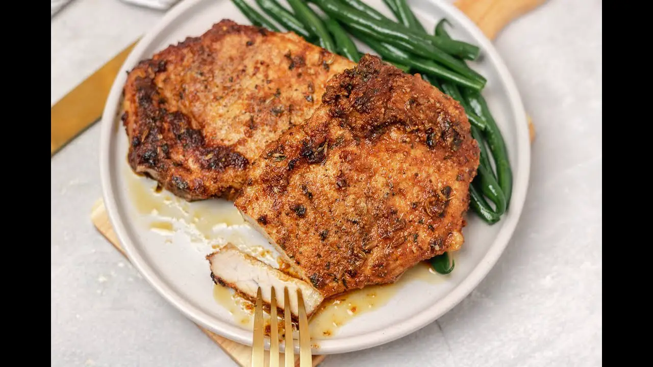 3-Ingredient Baked Pork Chops – Recipe quick and easy