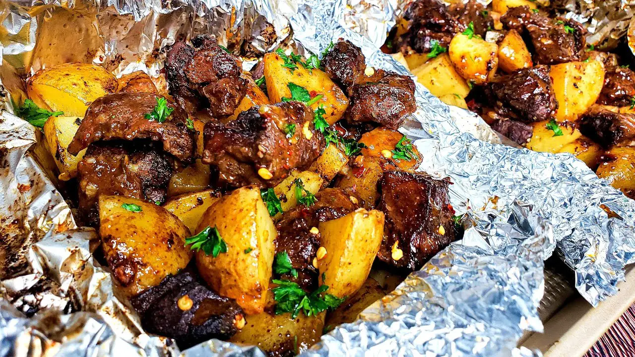 Easy Potatoes Foil Packet