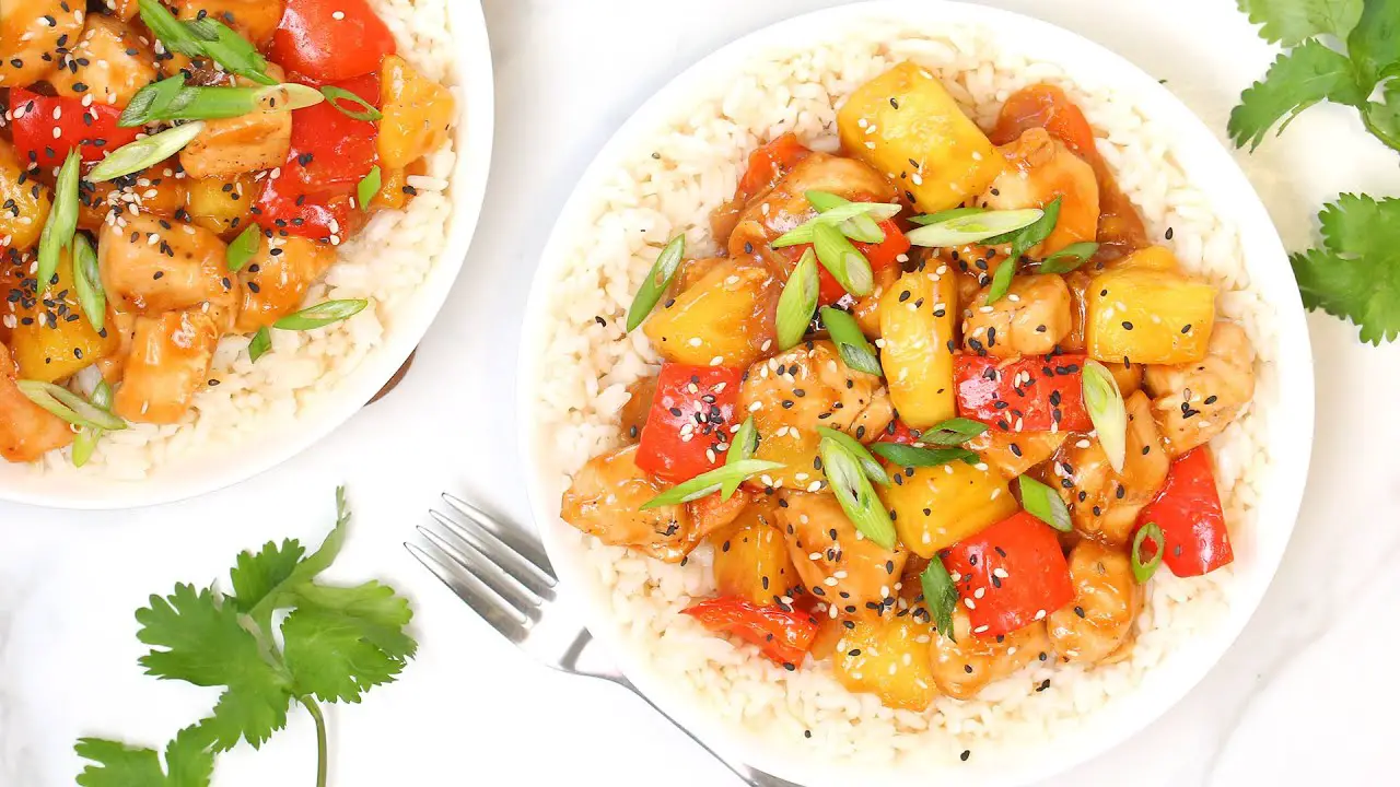Easy Pineapple Chicken