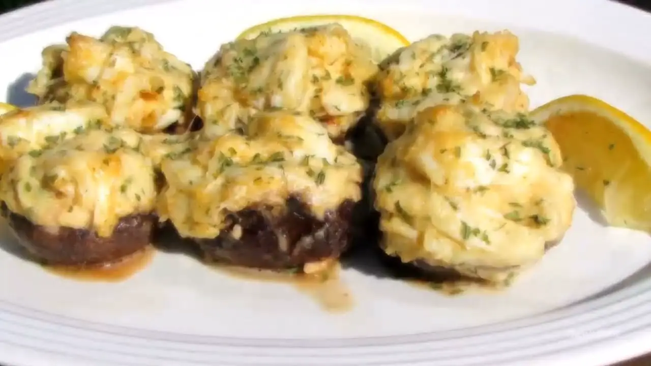 Crab-Stuffed Mushrooms