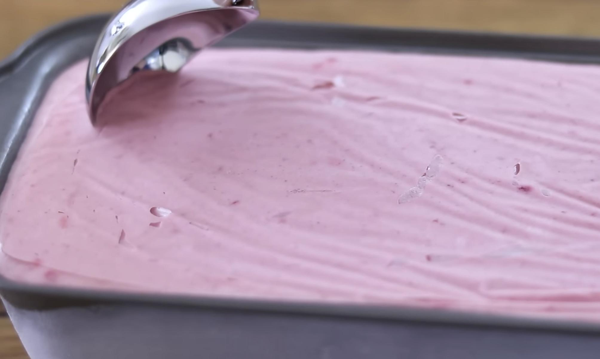 Refreshing Cherry Frozen Yogurt