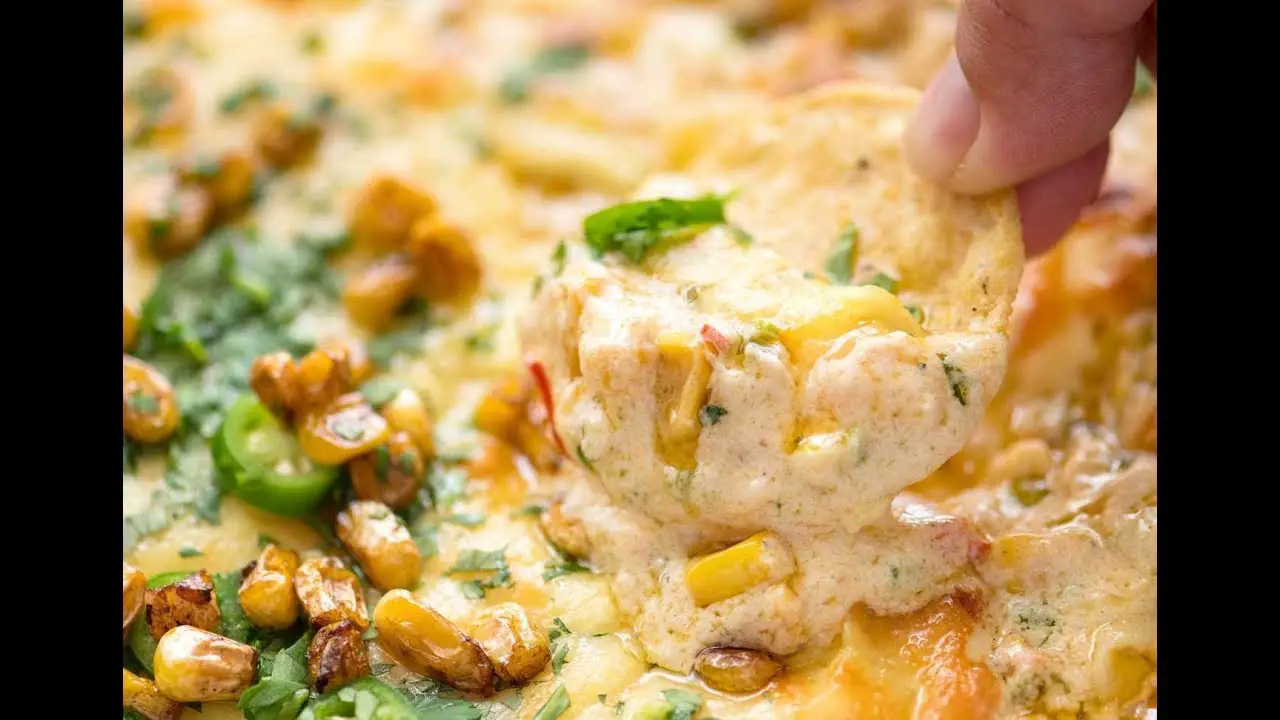 Cheesy Hot Corn Dip
