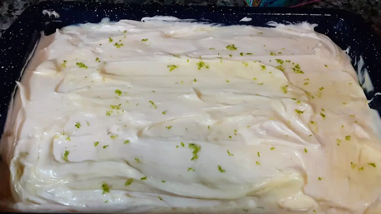 Key Lime Poke Cake