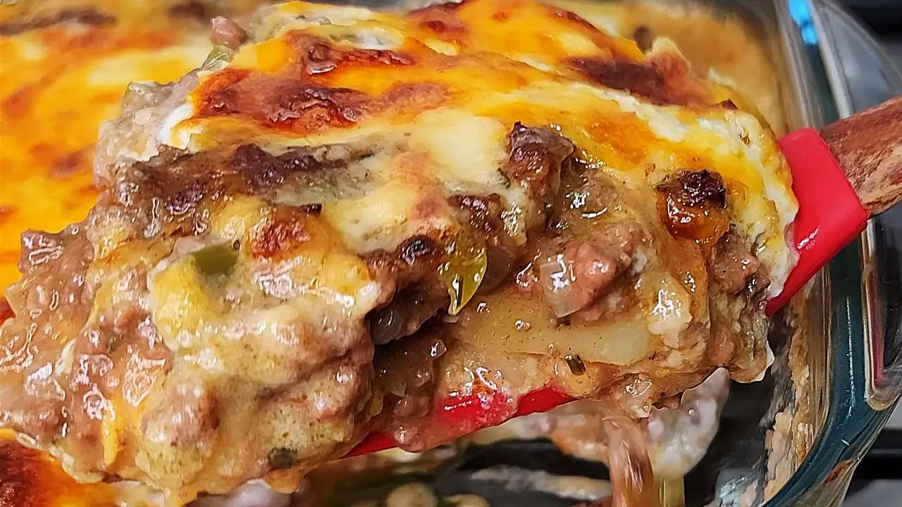 Hamburger Potato Casserole Recipe
