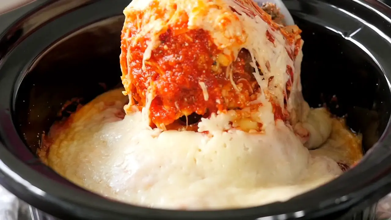 Slow Cooker Ravioli Lasagna Recipe