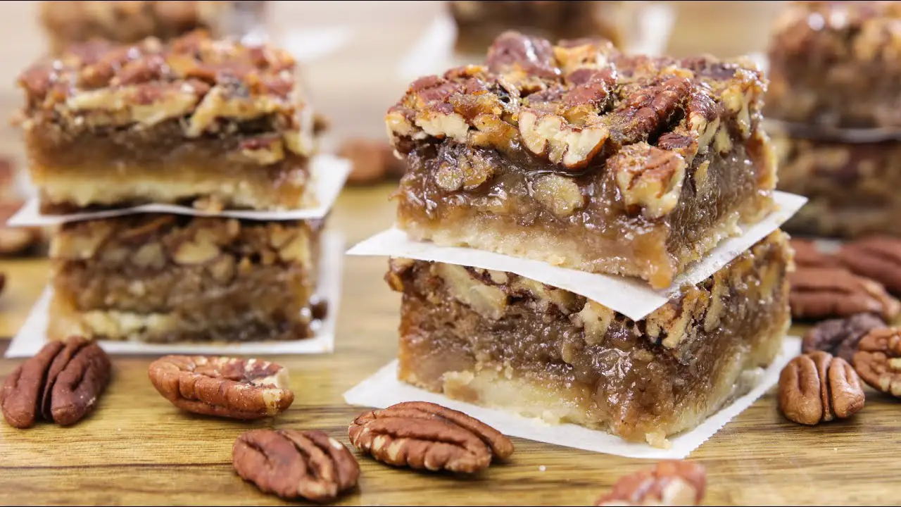Lazy Pecan Pie Bars
